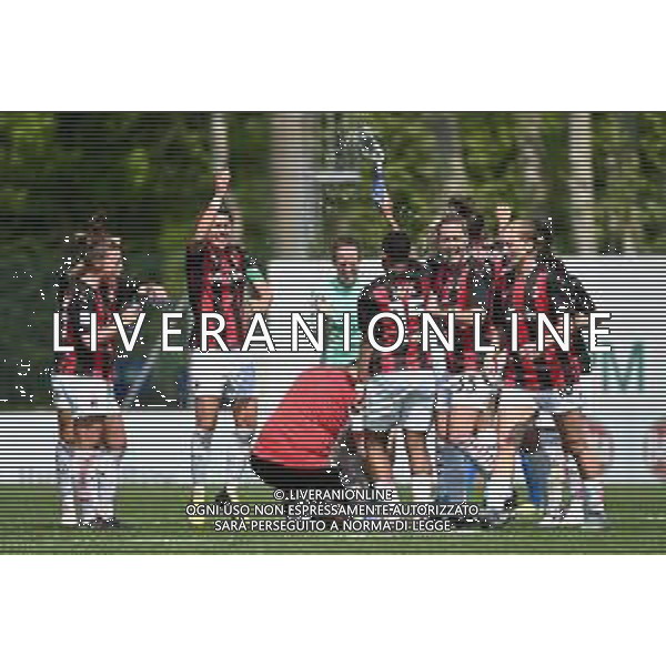 ¬© TVRG esultanza finale Milan Inter Milano Women vs Milan Women Coppa Italia femminile - semifinale gara di ritorno centro sportivo Peppino Vismara Milano 24-04-2021 foto Roberto Garavaglia/ag. Aldo Liverani sas/AGENZIA ALDO LIVERANI SAS