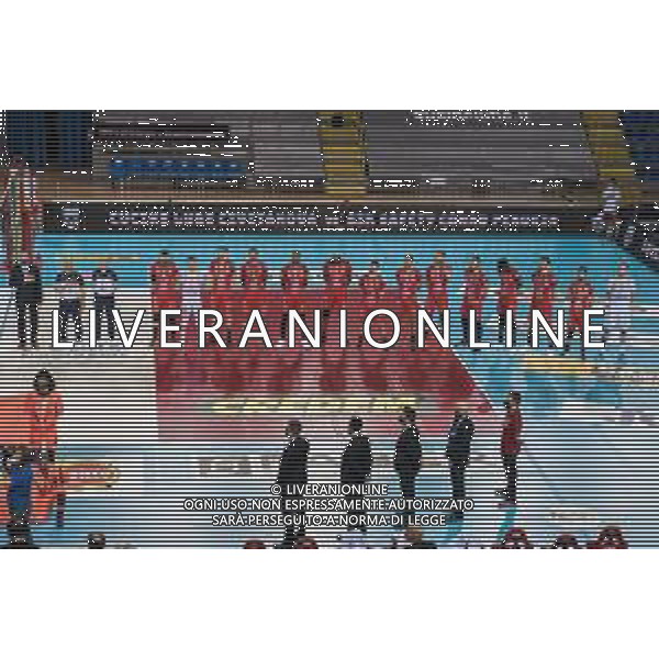 Bartomeolio/LMedia - Gara 4 Finale Play Off - Cucine Lube Civitanova vs Sir Safety Conad Perugia - Campionato di Volley Superlega Serie A 2020/2021 24 aprile 2021 - Eurosuole Forum, Civitanova Marche, Italia Nella foto: Cucine Lube Civitanova @Bartomeolio/LMedia/AGENZIA ALDO LIVERANI SAS