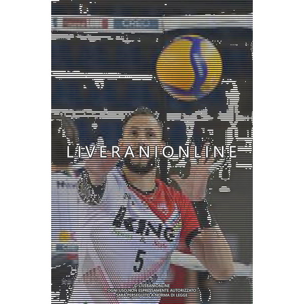 Bartomeolio/LMedia - Gara 4 Finale Play Off - Cucine Lube Civitanova vs Sir Safety Conad Perugia - Campionato di Volley Superlega Serie A 2020/2021 24 aprile 2021 - Eurosuole Forum, Civitanova Marche, Italia Nella foto: Osmany Juantorena #5 (Cucine Lube Civitanova) @Bartomeolio/LMedia/AGENZIA ALDO LIVERANI SAS