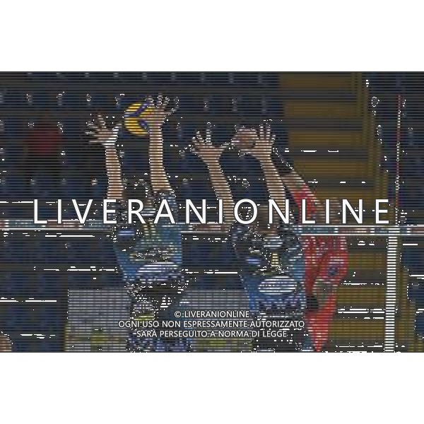 Bartomeolio/LMedia - Gara 4 Finale Play Off - Cucine Lube Civitanova vs Sir Safety Conad Perugia - Campionato di Volley Superlega Serie A 2020/2021 24 aprile 2021 - Eurosuole Forum, Civitanova Marche, Italia Nella foto: Attacco di Yoandy Leal #9 (Cucine Lube Civitanova) @Bartomeolio/LMedia/AGENZIA ALDO LIVERANI SAS