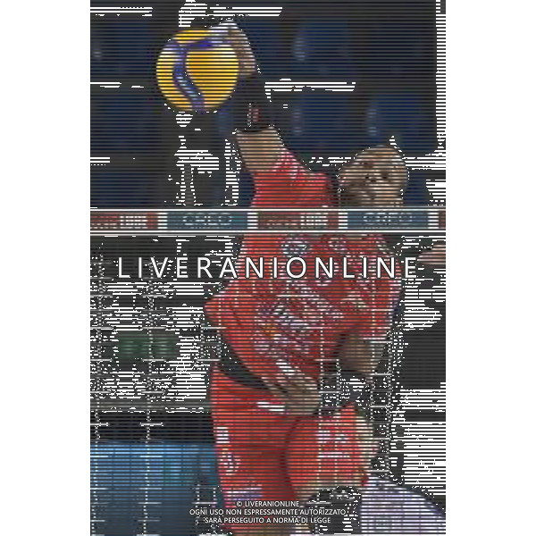 Bartomeolio/LMedia - Gara 4 Finale Play Off - Cucine Lube Civitanova vs Sir Safety Conad Perugia - Campionato di Volley Superlega Serie A 2020/2021 24 aprile 2021 - Eurosuole Forum, Civitanova Marche, Italia Nella foto: Schiacciata di Yoandy Leal #9 (Cucine Lube Civitanova) @Bartomeolio/LMedia/AGENZIA ALDO LIVERANI SAS