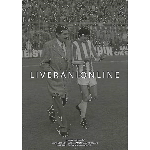RETROSPETTIVA GIUSEPPE FARINA PRESIDENTE DEL VICENZA CALCIO NELLA FOTO GIUSEPPE FARINA PRESIDENTE VICENZA CALCIO NELL\'ANNO 1978-1979 CON GIORGIO CARRERA AG ALDO LIVERANI SAS