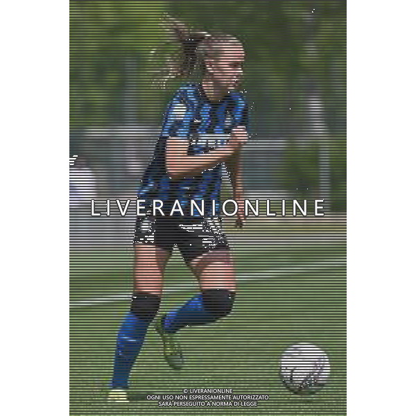 © TVRG Caroline Moller Hansen (Inter) Milan Women vs Inter Milano Women Coppa Italia femminile - semifinale gara di ritorno centro sportivo Peppino Vismara Milano 24-04-2021 foto Roberto Garavaglia/ag. Aldo Liverani sas