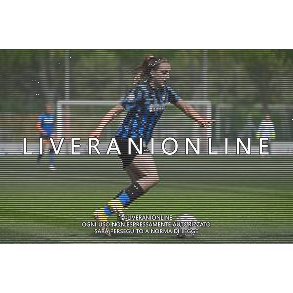© TVRG Gloria Marinelli (Inter) Milan Women vs Inter Milano Women Coppa Italia femminile - semifinale gara di ritorno centro sportivo Peppino Vismara Milano 24-04-2021 foto Roberto Garavaglia/ag. Aldo Liverani sas
