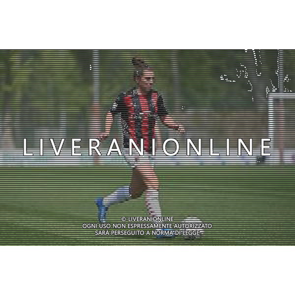 © TVRG Valentina Bergamaschi (Milan) Milan Women vs Inter Milano Women Coppa Italia femminile - semifinale gara di ritorno centro sportivo Peppino Vismara Milano 24-04-2021 foto Roberto Garavaglia/ag. Aldo Liverani sas
