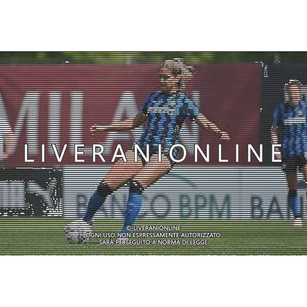 © TVRG Julie Martine Debever (Inter) Milan Women vs Inter Milano Women Coppa Italia femminile - semifinale gara di ritorno centro sportivo Peppino Vismara Milano 24-04-2021 foto Roberto Garavaglia/ag. Aldo Liverani sas