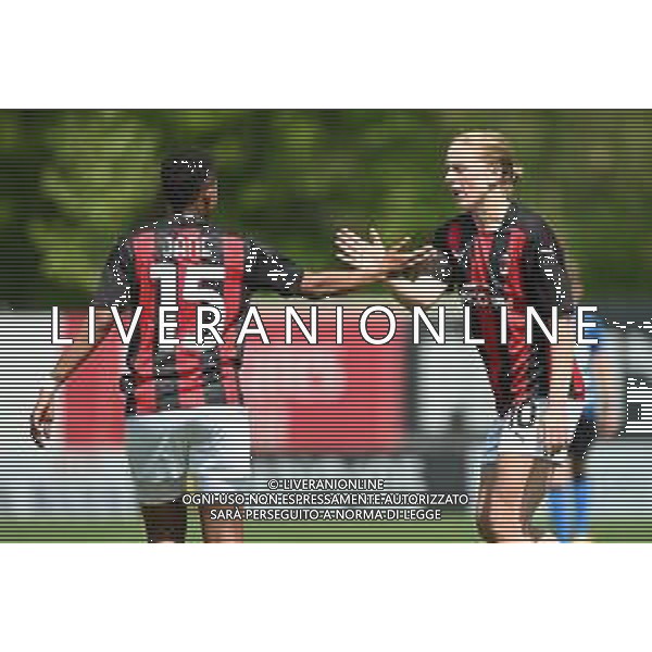© TVRG Refiloe Jane (Milan) SX e Natasha Dowie (Milan) DX Milan Women vs Inter Milano Women Coppa Italia femminile - semifinale gara di ritorno centro sportivo Peppino Vismara Milano 24-04-2021 foto Roberto Garavaglia/ag. Aldo Liverani sas