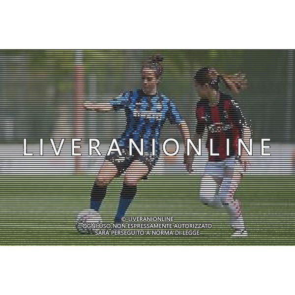 © TVRG Flaminia Simonetti (Inter) Milan Women vs Inter Milano Women Coppa Italia femminile - semifinale gara di ritorno centro sportivo Peppino Vismara Milano 24-04-2021 foto Roberto Garavaglia/ag. Aldo Liverani sas