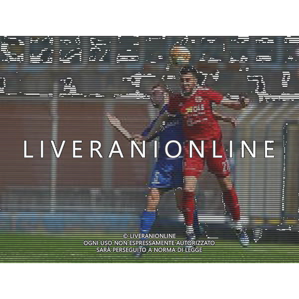 Como-Alessandria Campionato di Calcio serie C 2020/2021 37a giornata Como, 25 Aprile 2021 Nella foto: Mattia Mustacchio e Edoardo Bovolon Ph. Soli - Ag. Aldo Liverani/AGENZIA ALDO LIVERANI SAS
