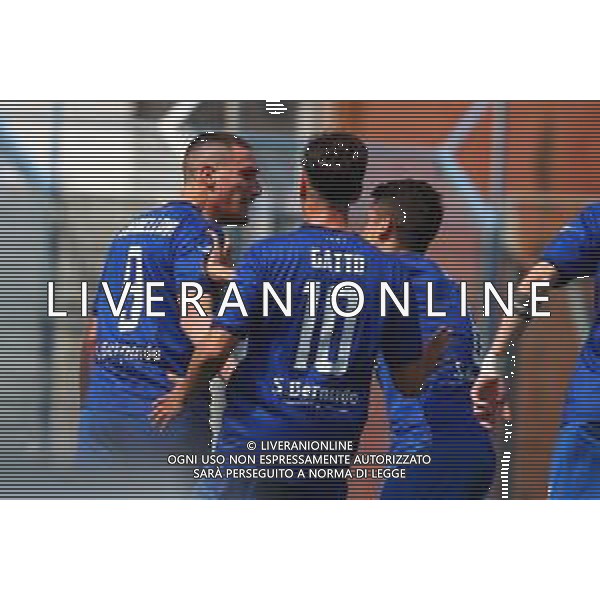 Como-Alessandria Campionato di Calcio serie C 2020/2021 37a giornata Como, 25 Aprile 2021 Nella foto: Alessandro Gabrielloni esulta dopo il gol dell\'1-0 Ph. Soli - Ag. Aldo Liverani/AGENZIA ALDO LIVERANI SAS