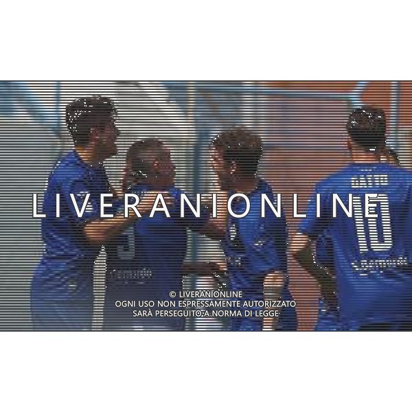 Como-Alessandria Campionato di Calcio serie C 2020/2021 37a giornata Como, 25 Aprile 2021 Nella foto: Alessandro Gabrielloni esulta dopo il gol dell\'1-0 Ph. Soli - Ag. Aldo Liverani/AGENZIA ALDO LIVERANI SAS