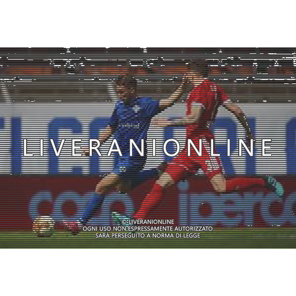 Como-Alessandria Campionato di Calcio serie C 2020/2021 37a giornata Como, 25 Aprile 2021 Nella foto: Raffaele Celia e Giovanni Terrani Ph. Soli - Ag. Aldo Liverani/AGENZIA ALDO LIVERANI SAS