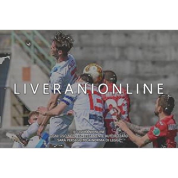 Fagiolinia/LMedia - Lucchese vs Lecco - Campionato di Calcio Serie C - Lega Pro 2020/2021 25 aprile 2021 - Stadio Porta Elisa, Lucca, Italia Nella foto: mischia in area Lecco @Fagiolinia/LMedia AG ALDO LIVERANI SAS
