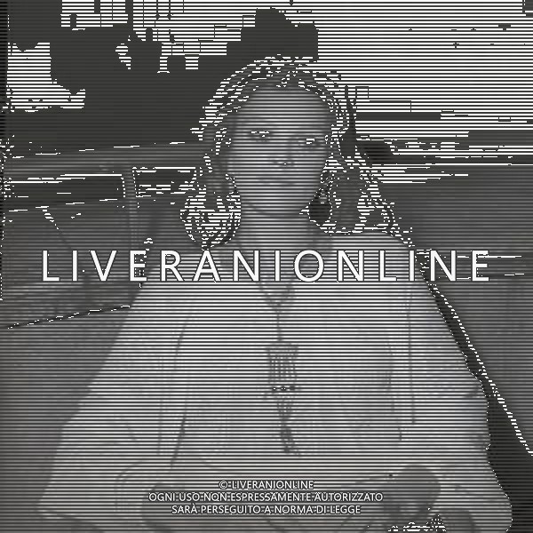 RETROSPETTIVA MILVA BIOLCATI CANTANTE NELLA FOTO MILVA BIOLCATI A CAMPIONE D\'ITALIA NELL\'ANNO 1971 AG ALDO LIVERANI SAS