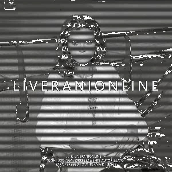 RETROSPETTIVA MILVA BIOLCATI CANTANTE NELLA FOTO MILVA BIOLCATI A CAMPIONE D\'ITALIA NELL\'ANNO 1971 AG ALDO LIVERANI SAS