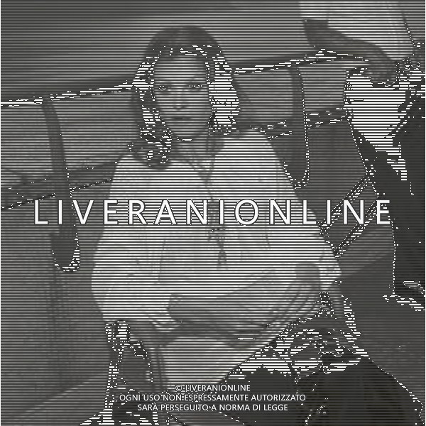 RETROSPETTIVA MILVA BIOLCATI CANTANTE NELLA FOTO MILVA BIOLCATI A CAMPIONE D\'ITALIA NELL\'ANNO 1971 AG ALDO LIVERANI SAS