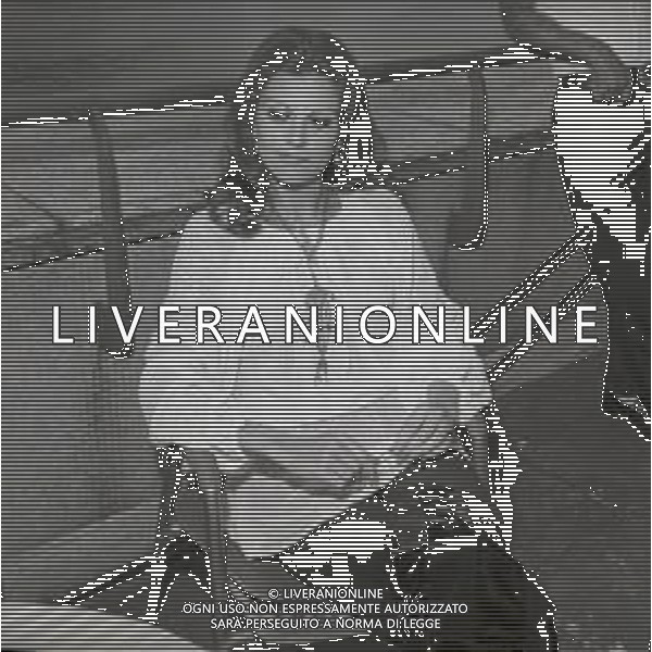 RETROSPETTIVA MILVA BIOLCATI CANTANTE NELLA FOTO MILVA BIOLCATI A CAMPIONE D\'ITALIA NELL\'ANNO 1971 AG ALDO LIVERANI SAS