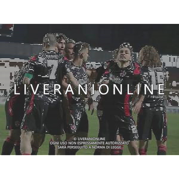 MANTOVA - VIS PESARO CAMPIONATO CALCIO SERIE C LEGA PRO 25.04.2021 NELLA FOTO ESULTANZA DOPO IL GOL DI KEVIN CANNAVO\' ©SANTANDREA / AGENZIA ALDO LIVERANI SAS