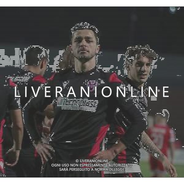 MANTOVA - VIS PESARO CAMPIONATO CALCIO SERIE C LEGA PRO 25.04.2021 NELLA FOTO ESULTANZA DOPO IL GOL DI KEVIN CANNAVO\' ©SANTANDREA / AGENZIA ALDO LIVERANI SAS