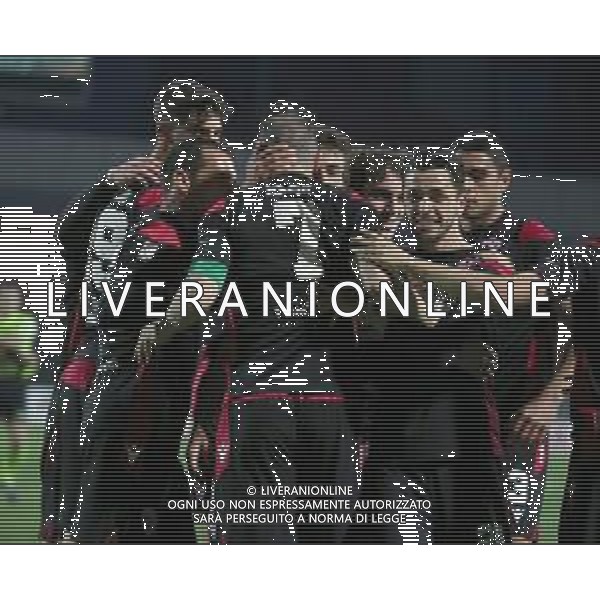 MANTOVA - VIS PESARO CAMPIONATO CALCIO SERIE C LEGA PRO 25.04.2021 NELLA FOTO ESULTANZA DOPO IL GOL DI KEVIN CANNAVO\' ©SANTANDREA / AGENZIA ALDO LIVERANI SAS