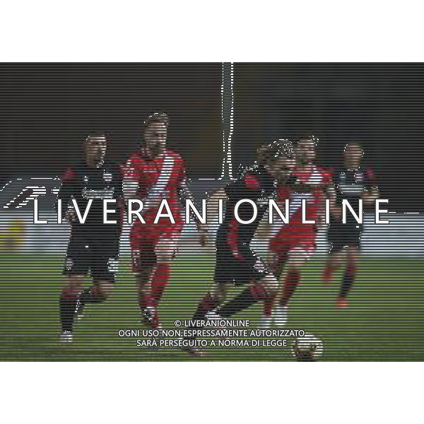 MANTOVA - VIS PESARO CAMPIONATO CALCIO SERIE C LEGA PRO 25.04.2021 NELLA FOTO FEDERICO GIRAUDO E ZIBERT URBAN ©SANTANDREA / AGENZIA ALDO LIVERANI SAS