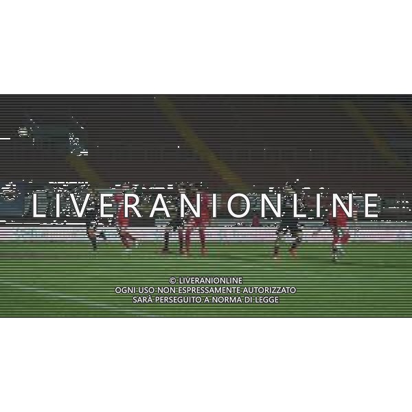 MANTOVA - VIS PESARO CAMPIONATO CALCIO SERIE C LEGA PRO 25.04.2021 NELLA FOTO IL GOL DI KEVIN CANNAVO\' ©SANTANDREA / AGENZIA ALDO LIVERANI SAS