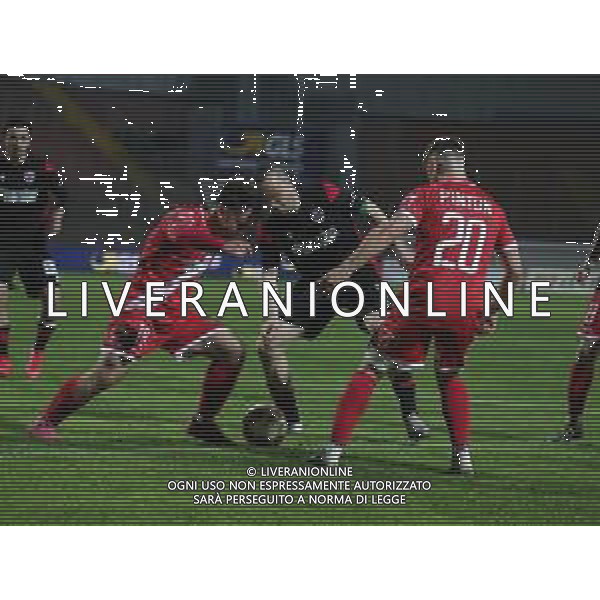 MANTOVA - VIS PESARO CAMPIONATO CALCIO SERIE C LEGA PRO 25.04.2021 NELLA FOTO MARCHI ETTORE E MAZZA LEONARDO E PINTON MATTEO ©SANTANDREA / AGENZIA ALDO LIVERANI SAS