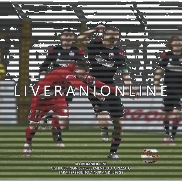 MANTOVA - VIS PESARO CAMPIONATO CALCIO SERIE C LEGA PRO 25.04.2021 NELLA FOTO ETTORE MARCHI E SAVELJEVS ALEKSEJS ©SANTANDREA / AGENZIA ALDO LIVERANI SAS