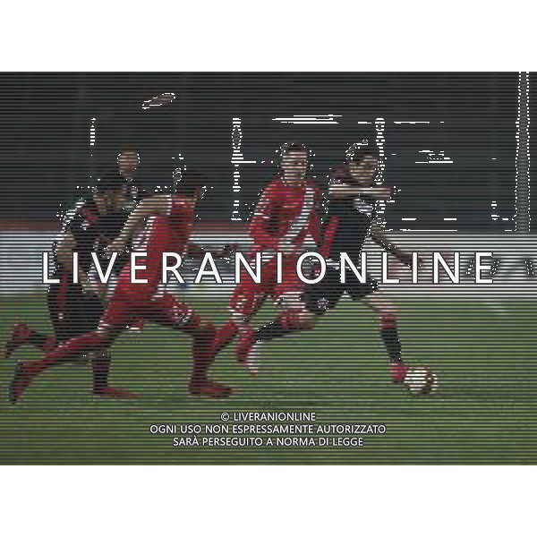 MANTOVA - VIS PESARO CAMPIONATO CALCIO SERIE C LEGA PRO 25.04.2021 NELLA FOTO TESSIORE ANDREA E SAVELJEVS ALEKSEJS ©SANTANDREA / AGENZIA ALDO LIVERANI SAS
