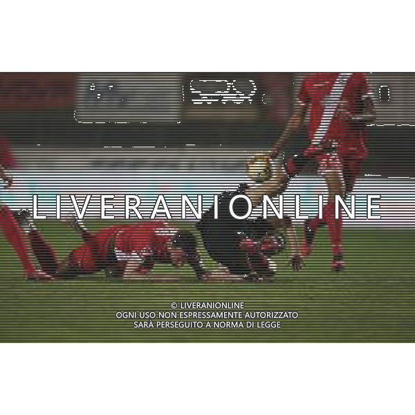 MANTOVA - VIS PESARO CAMPIONATO CALCIO SERIE C LEGA PRO 25.04.2021 NELLA FOTO GIANMARIA ZANANDREA E CANNAVO\' KEVIN ©SANTANDREA / AGENZIA ALDO LIVERANI SAS