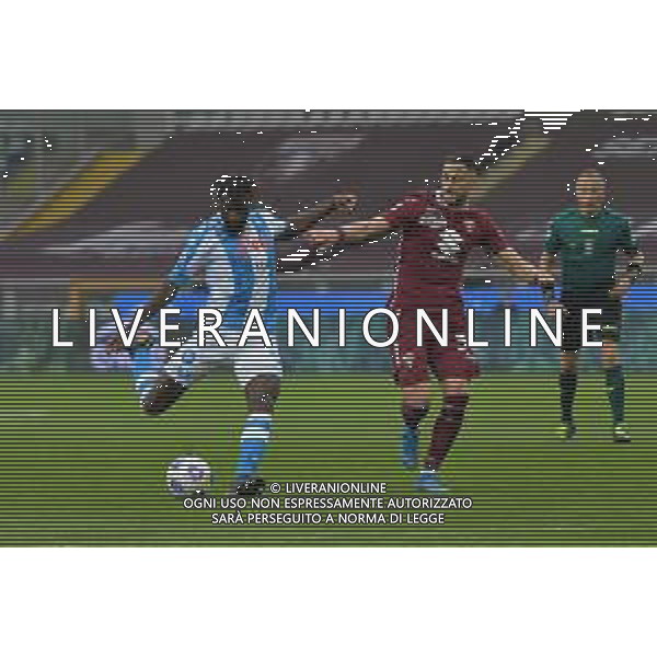 Torino 26.04.2021 Stadio Olimpico Grande Torino ©Alessandro Falzone/Agenzia Aldo Liverani Torino vs Napoli Serie A Tim 2020/2021 Nella foto : GOL DI TIEMOUE\' BAKAYOKO ©FALZONE / AGENZIA ALDO LIVERANI SAS