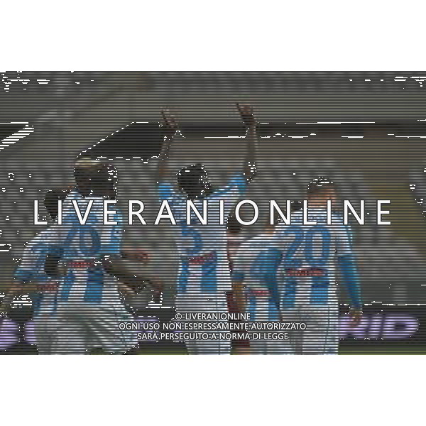 Torino 26.04.2021 Stadio Olimpico Grande Torino ©Alessandro Falzone/Agenzia Aldo Liverani Torino vs Napoli Serie A Tim 2020/2021 Nella foto : ESULTANZA GOL DI TIEMOUE\' BAKAYOKO ©FALZONE / AGENZIA ALDO LIVERANI SAS