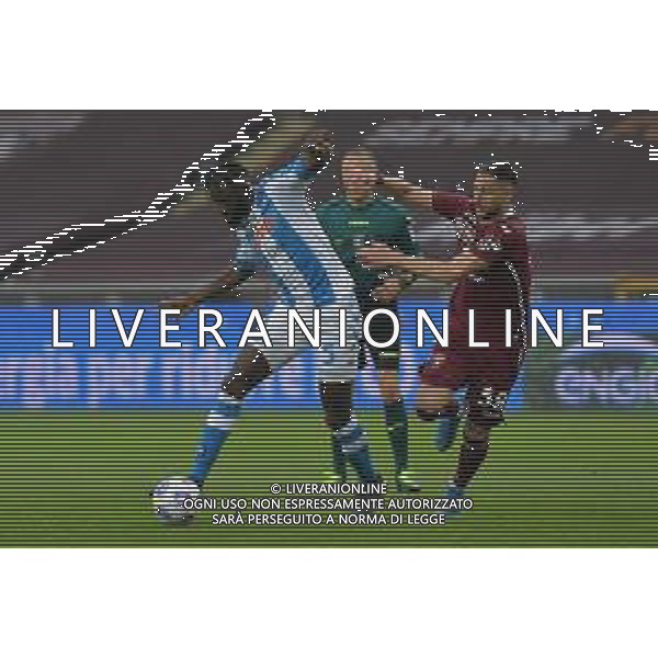 Torino 26.04.2021 Stadio Olimpico Grande Torino ©Alessandro Falzone/Agenzia Aldo Liverani Torino vs Napoli Serie A Tim 2020/2021 Nella foto : TIEMOUE\' BAKAYOKO-ROLANDO MANDRAGORA ©FALZONE / AGENZIA ALDO LIVERANI SAS