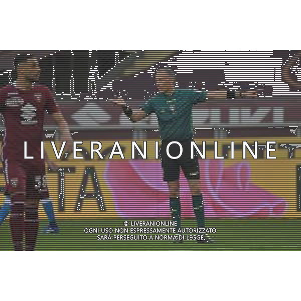 Torino 26.04.2021 Stadio Olimpico Grande Torino ©Alessandro Falzone/Agenzia Aldo Liverani Torino vs Napoli Serie A Tim 2020/2021 Nella foto : Arbitro Paolo Valeri ©FALZONE / AGENZIA ALDO LIVERANI SAS