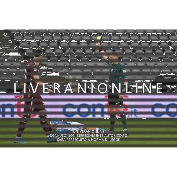 Torino 26.04.2021 Stadio Olimpico Grande Torino ©Alessandro Falzone/Agenzia Aldo Liverani Torino vs Napoli Serie A Tim 2020/2021 Nella foto : Arbitro Paolo Valeri ©FALZONE / AGENZIA ALDO LIVERANI SAS