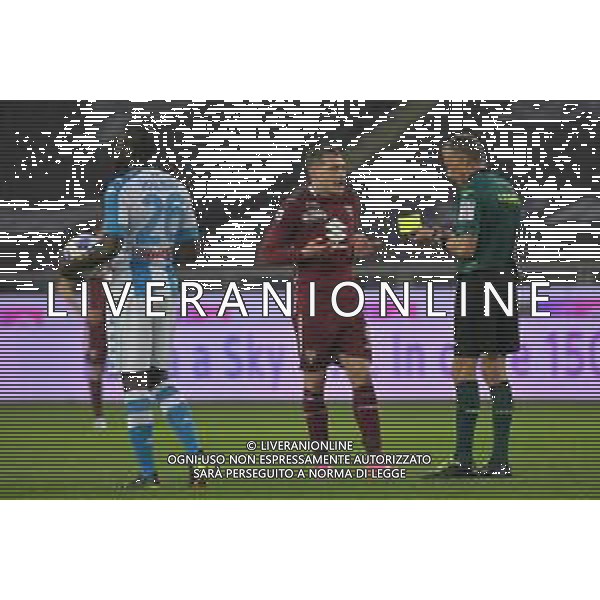 Torino 26.04.2021 Stadio Olimpico Grande Torino ©Alessandro Falzone/Agenzia Aldo Liverani Torino vs Napoli Serie A Tim 2020/2021 Nella foto : Arbitro Paolo Valeri ©FALZONE / AGENZIA ALDO LIVERANI SAS