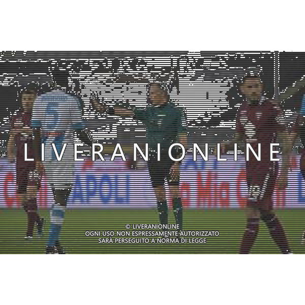 Torino 26.04.2021 Stadio Olimpico Grande Torino ©Alessandro Falzone/Agenzia Aldo Liverani Torino vs Napoli Serie A Tim 2020/2021 Nella foto : Arbitro Paolo Valeri ©FALZONE / AGENZIA ALDO LIVERANI SAS