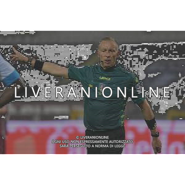 Torino 26.04.2021 Stadio Olimpico Grande Torino ©Alessandro Falzone/Agenzia Aldo Liverani Torino vs Napoli Serie A Tim 2020/2021 Nella foto : Arbitro Paolo Valeri ©FALZONE / AGENZIA ALDO LIVERANI SAS