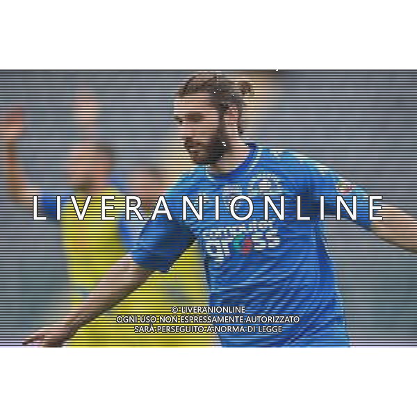Guglielmii/LMedia - Empoli vs Chievo - Campionato di Calcio Serie BKT 2020/2021 27 aprile 2021 - Stadio Carlo Castellani, Empoli, Italia Nella foto: Leonardo Mancuso (Empoli) esulta dopo il gol @Guglielmii/LMedia/ AGENZIA ALDO LIVERANI SAS
