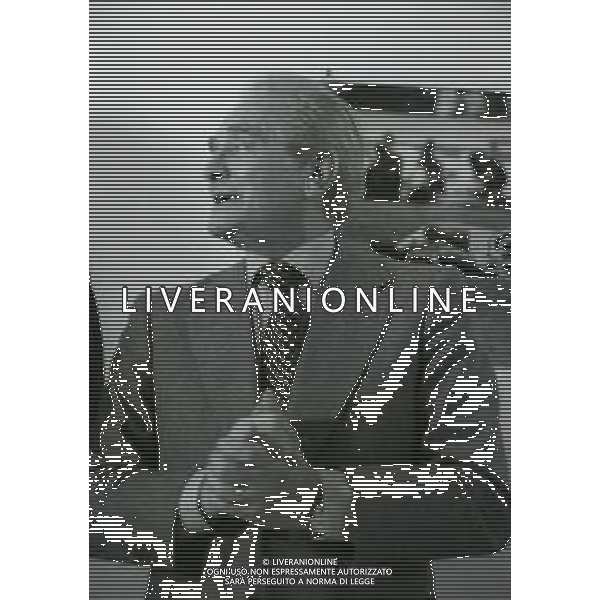 RETROSPETTIVA GIAMPIERO BONIPERTI DIRIGENTE SPORTIVO NELLA FOTO GIAMPIERO BONIPERTI NELL\'ANNO 1993 CONFERENZA STAMPA LASCIA LA JUVENTUS  AG ALDO LIVERANI SAS 