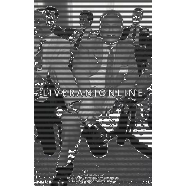 RETROSPETTIVA GIAMPIERO BONIPERTI DIRIGENTE SPORTIVO NELLAFOTO GIAMPIERO BONIPERTI NELL\'ANNO 1991-1992 AG ALDO LIVERANI SAS