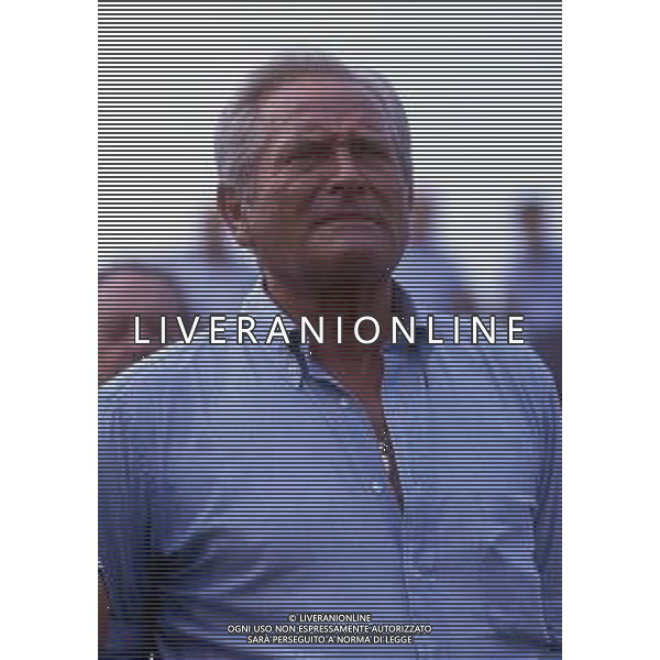 RETROSPETTIVA GIAMPIERO BONIPERTI PRESIDENTE JUVENTUS CALCIO NELLA FOTO GIAMPIERO BONIPERTI NELL\'ANNO 1991 A VILLAR PEROSA  AG ALDO LIVERANI SAS