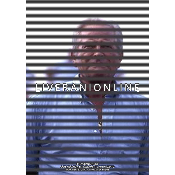 RETROSPETTIVA GIAMPIERO BONIPERTI PRESIDENTE JUVENTUS CALCIO NELLA FOTO GIAMPIERO BONIPERTI NELL\'ANNO 1991 A VILLAR PEROSA  AG ALDO LIVERANI SAS