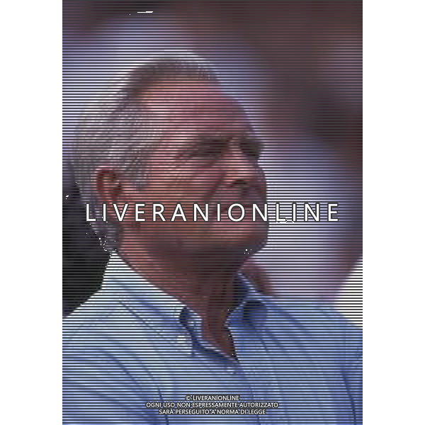 RETROSPETTIVA GIAMPIERO BONIPERTI PRESIDENTE JUVENTUS CALCIO NELLA FOTO GIAMPIERO BONIPERTI NELL\'ANNO 1991 A VILLAR PEROSA  AG ALDO LIVERANI SAS