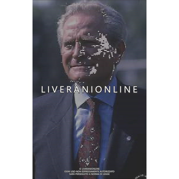RETROSPETTIVA GIAMPIERO BONIPERTI PRESIDENTE JUVENTUS CALCIO NELLA FOTO GIAMPIERO BONIPERTI DIRIGENTE DELLA NAZIONALE ITALIANA AG ALDO LIVERANI SAS
