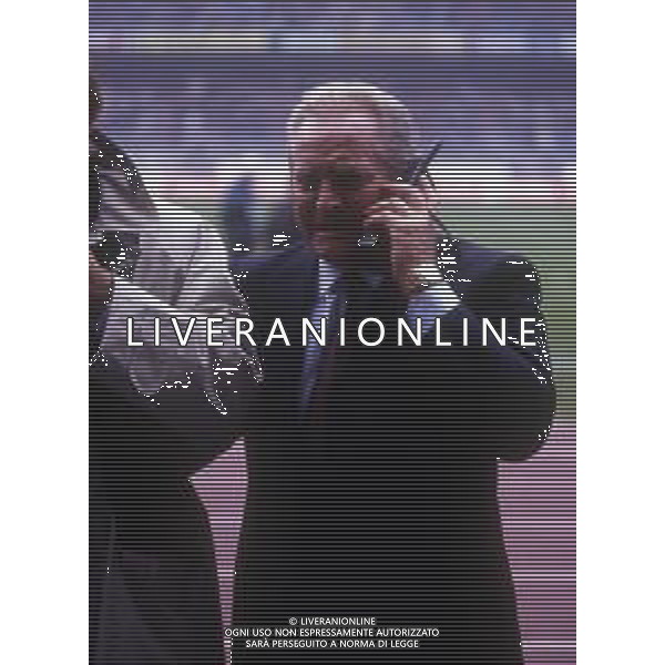 RETROSPETTIVA GIAMPIERO BONIPERTI DIRIGENTE SPORTIVO NELLAFOTO GIAMPIERO BONIPERTI NELL\'ANNO 1992  AG ALDO LIVERANI SAS 