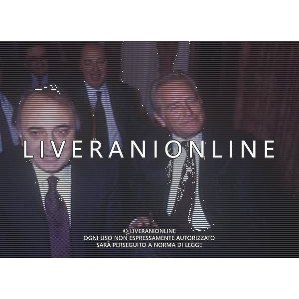 RETROSPETTIVA GIAMPIERO BONIPERTI DIRIGENTE SPORTIVO NELLAFOTO GIAMPIERO BONIPERTI NELL\'ANNO 1992 CON CORRADO FERLAINO AG ALDO LIVERANI SAS 