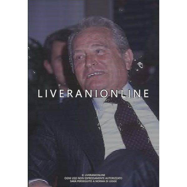 RETROSPETTIVA GIAMPIERO BONIPERTI DIRIGENTE SPORTIVO NELLAFOTO GIAMPIERO BONIPERTI NELL\'ANNO 1992  AG ALDO LIVERANI SAS 