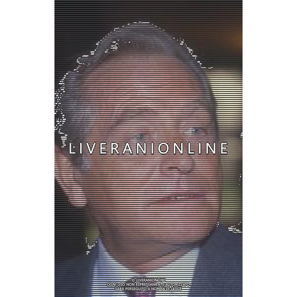 RETROSPETTIVA GIAMPIERO BONIPERTI PRESIDENTE JUVENTUS CALCIO NELLA FOTO GIAMPIERO BONIPERTI PRESIDENTE JUVENTUS CALCIO NELL\'ANNO 1986-1987  AG ALDO LIVERANI SAS 