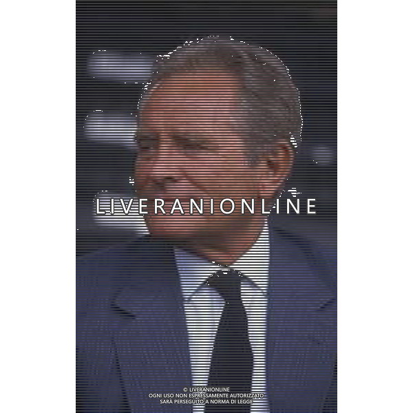 RETROSPETTIVA GIAMPIERO BONIPERTI PRESIDENTE JUVENTUS CALCIO NELLA FOTO GIAMPIERO BONIPERTI PRESIDENTE JUVENTUS CALCIO NELL\'ANNO 1986-1987  AG ALDO LIVERANI SAS 